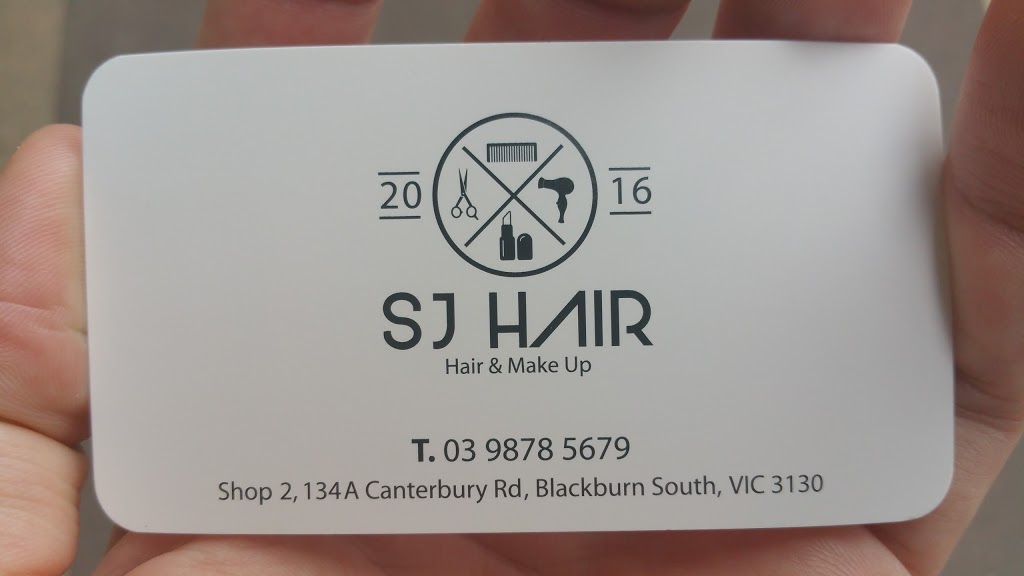 SJ Hair | 2/134A Canterbury Rd, Blackburn South VIC 3130, Australia | Phone: (03) 9878 5679