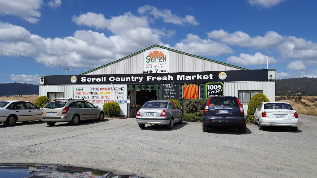 Sorell Country Fresh Market | store | 10 Rosendale Rd, Sorell TAS 7172, Australia | 0362653323 OR +61 3 6265 3323