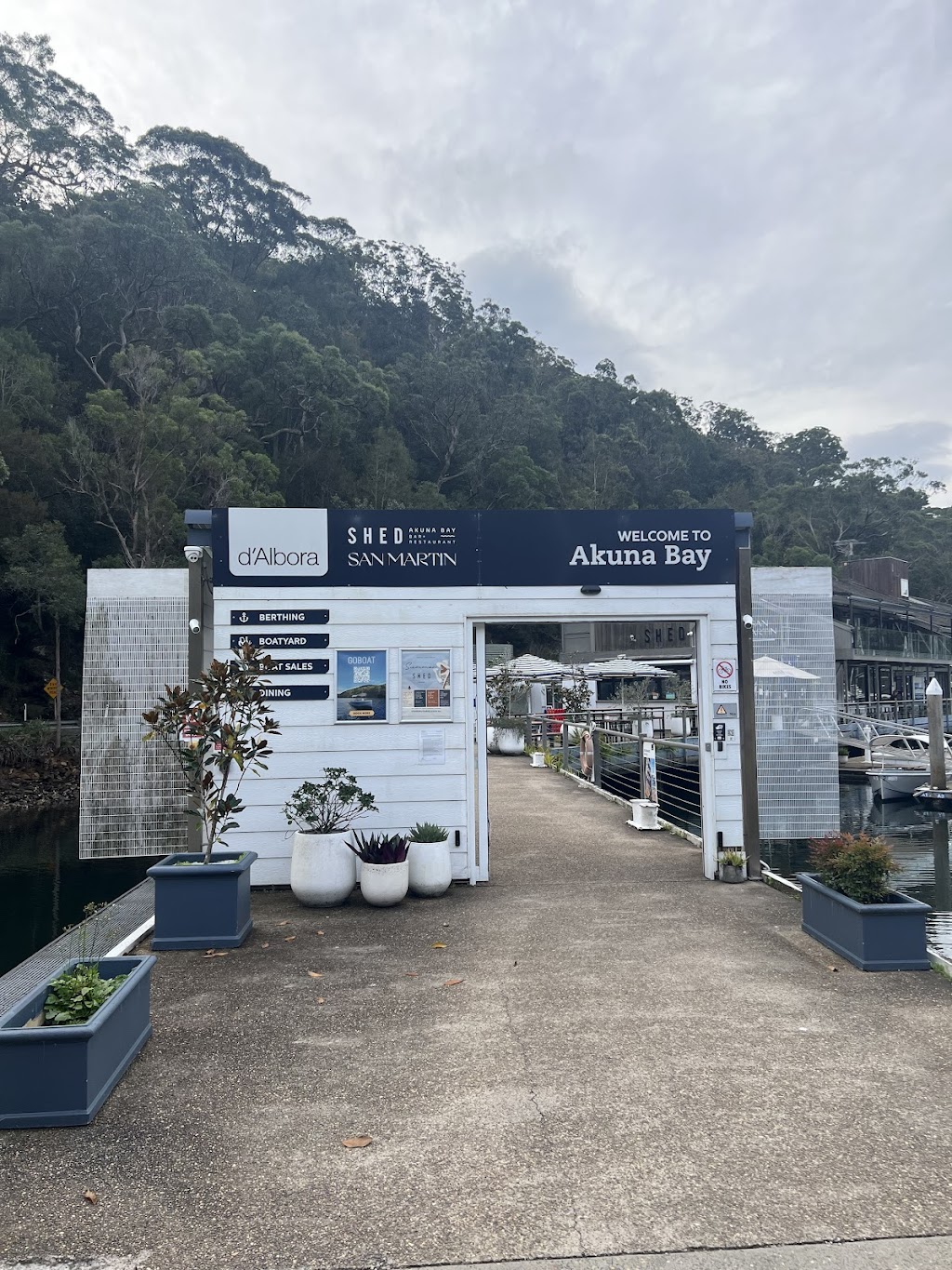 GoBoat Akuna Bay | 350 General San Martin Dr, Terrey Hills NSW 2084, Australia | Phone: (02) 6189 0341