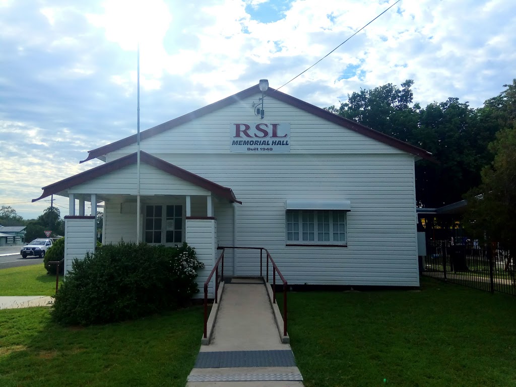 RSL Memorial Hall | park | Bauer St, Mundubbera QLD 4626, Australia