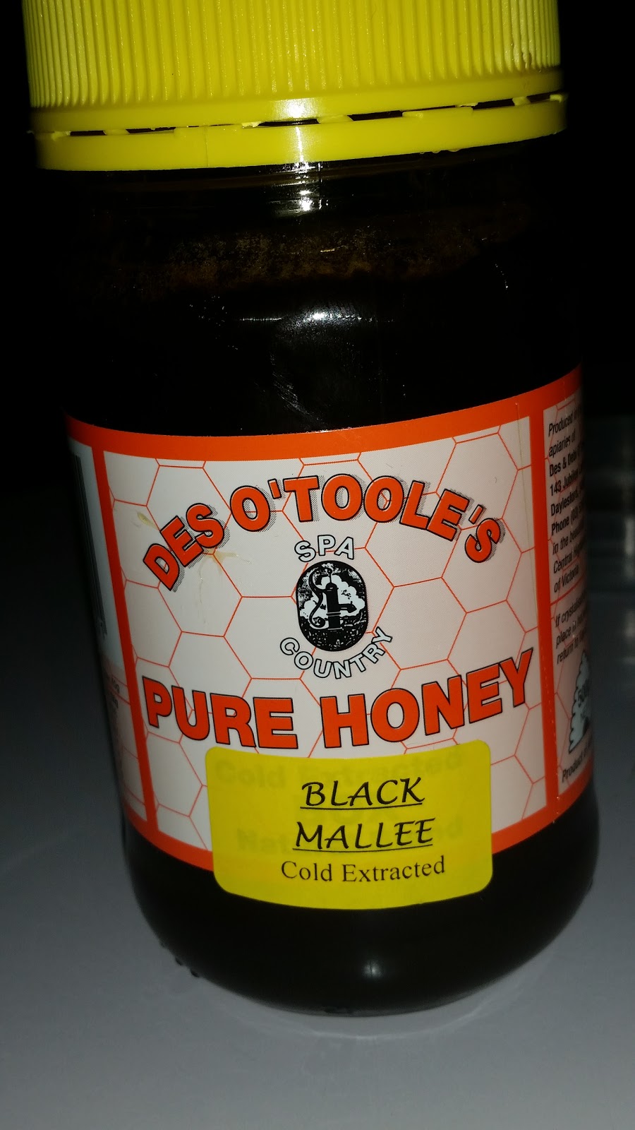 Des OToole Honey | 143 Jubilee Lake Road, Daylesford VIC 3460, Australia | Phone: (03) 5348 2997