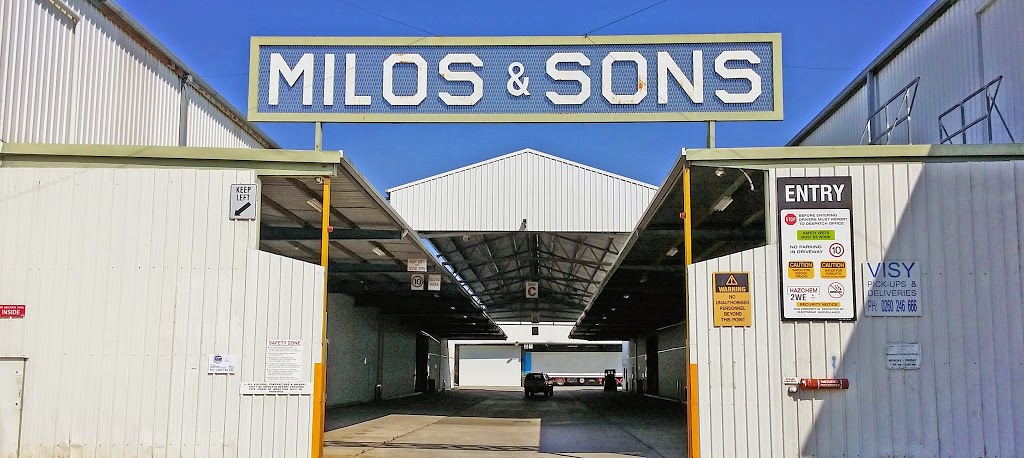Milos & Sons Warehouse | 182 Sangsters Rd, Wodonga VIC 3690, Australia | Phone: (02) 6024 4444