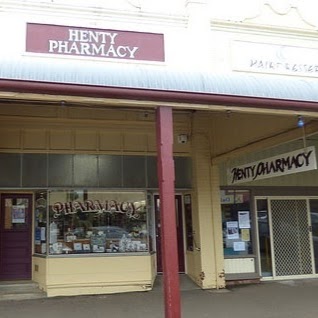 The Henty Pharmacy | pharmacy | 26 Sladen St, Henty NSW 2658, Australia | 0269293174 OR +61 2 6929 3174