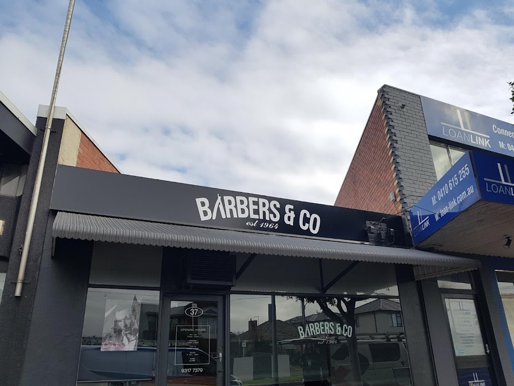 Barbers & Co est 1964 | 37 Military Rd, Avondale Heights VIC 3034, Australia | Phone: (03) 9317 7379