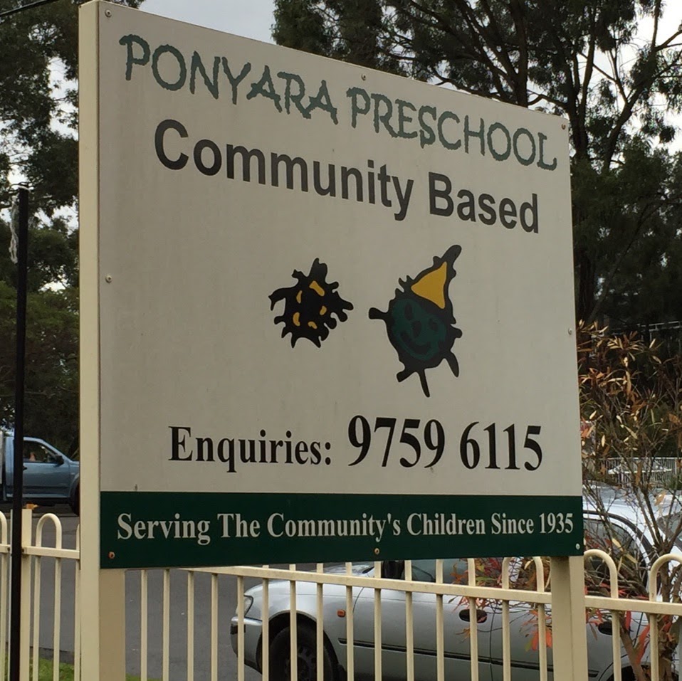 Ponyara Preschool Kindergarten | school | 7 Violet St, Roselands NSW 2196, Australia | 0297596115 OR +61 2 9759 6115