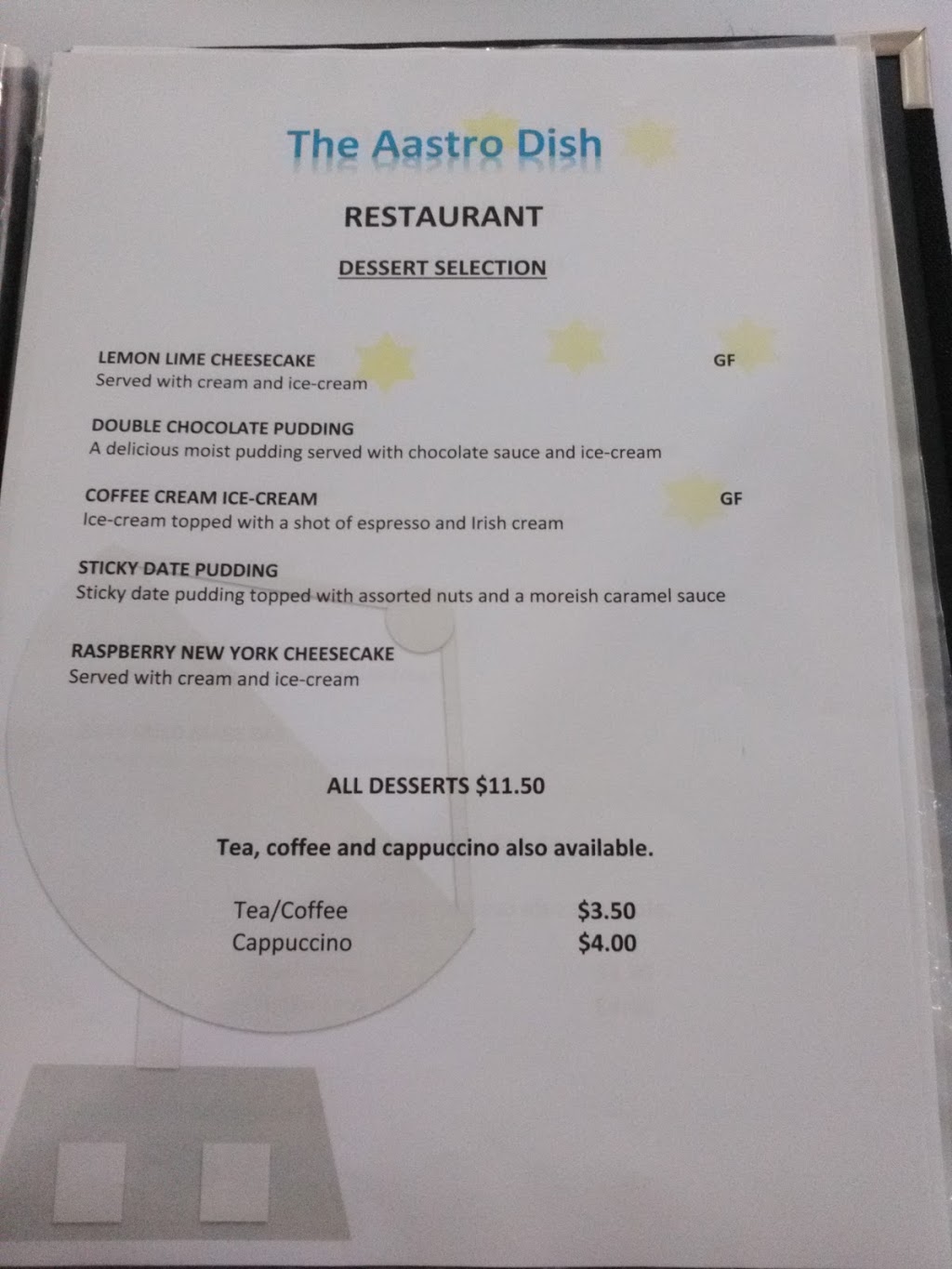 Astro Dish Restaurant | restaurant | 10/16 Bogan St, Parkes NSW 2870, Australia | 0268623000 OR +61 2 6862 3000