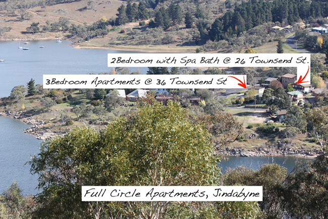 Full Circle Jindabyne - 2 Bedroom with Spa Bath & Lake views | lodging | 4/26 Townsend St, Jindabyne NSW 2627, Australia | 0404495939 OR +61 404 495 939