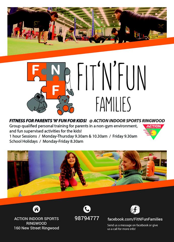 Fit N Fun Families | 1/160 New St, Ringwood VIC 3134, Australia | Phone: (03) 9879 4777