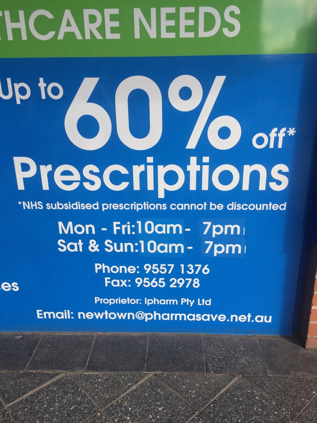 Pharmasave Newtown Pharmacy | pharmacy | 90/92 King St, Newtown NSW 2042, Australia | 0295571376 OR +61 2 9557 1376