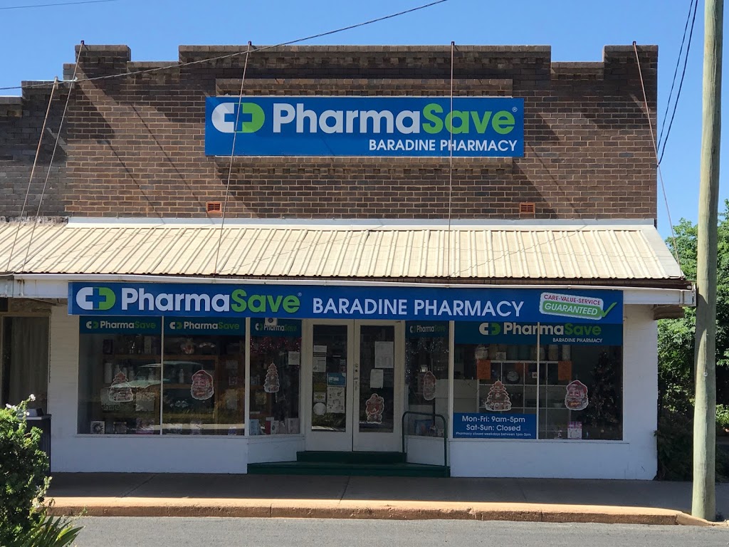 PharmaSave Baradine Pharmacy | 24 Wellington St, Baradine NSW 2396, Australia | Phone: (02) 6843 1016