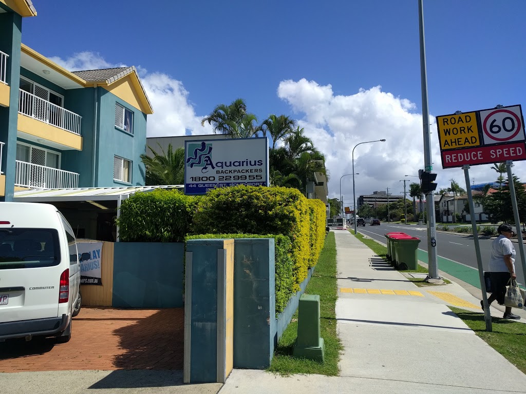 Aquarius Backpackers Gold Coast | lodging | 44 Queen St, Southport QLD 4215, Australia | 0755271300 OR +61 7 5527 1300