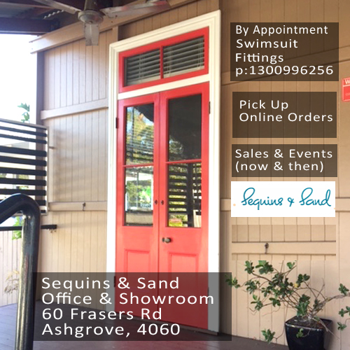 Sequins and Sand | 60 Frasers Rd, Ashgrove QLD 4060, Australia | Phone: 1300 996 256