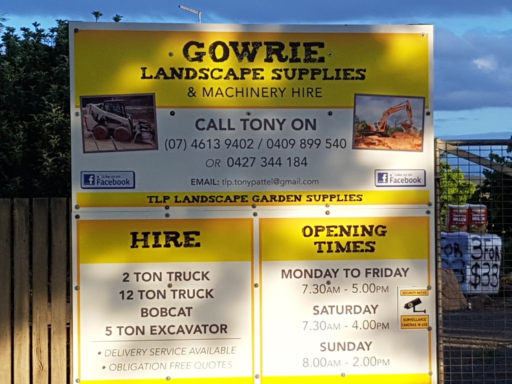 Gowrie Landscape Supplies | store | 47 Old Homebush Rd, Gowrie Junction QLD 4352, Australia | 0409899540 OR +61 409 899 540