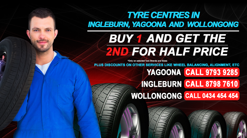 Sydney Tyres | car repair | 1/21 Stennett Road, Ingleburn, Sydney NSW 2565, Australia | 0414969969 OR +61 414 969 969
