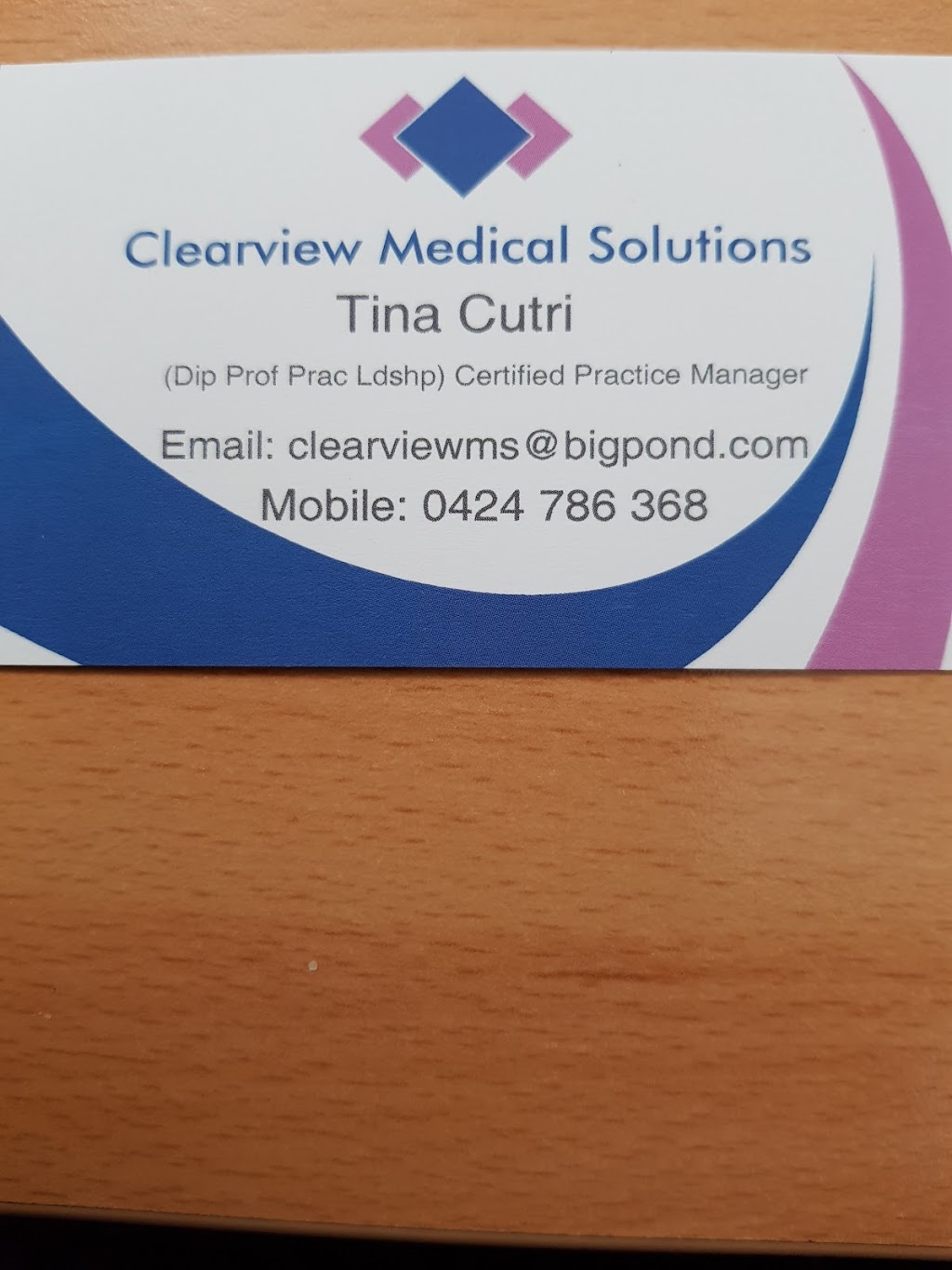 Clearview Medical Solutions | 5 Blue Water Ave, Thornlands QLD 4164, Australia | Phone: 0424 786 368