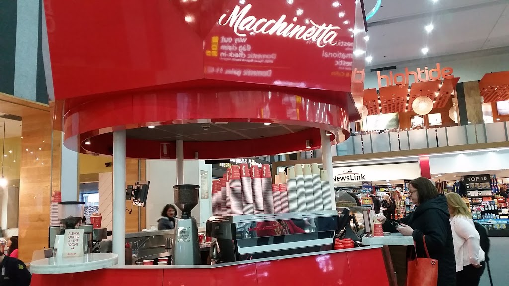 Macchinetta | cafe | Located Mezzanine Level, T3, Melbourne Airport, Melbourne VIC 3045, Australia | 0393300946 OR +61 3 9330 0946