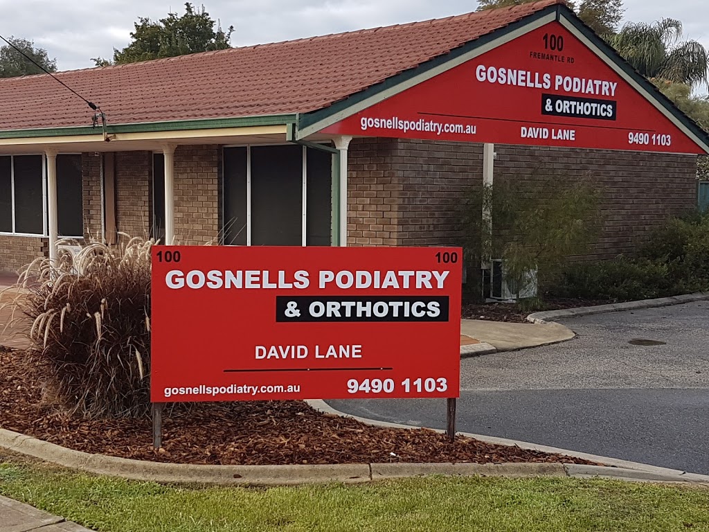 David Lane Gosnells Podiatry & Orthotics | doctor | 100 Fremantle Rd, Gosnells WA 6110, Australia | 0894901103 OR +61 8 9490 1103