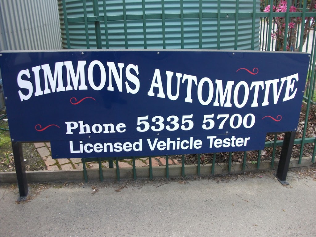 Simmons Automotive PTY Ltd. | car repair | 605 La Trobe St, Redan VIC 3350, Australia | 0408924507 OR +61 408 924 507
