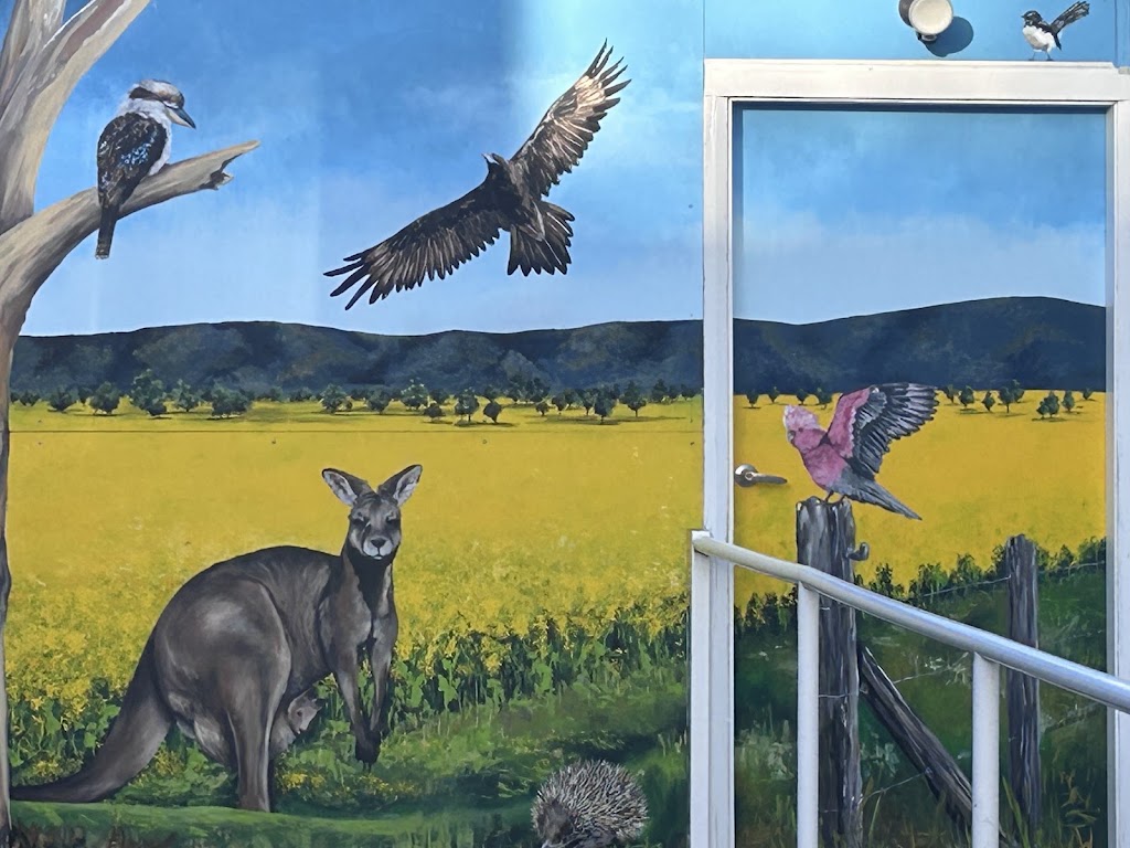 Quandialla Memorial Hall Mural | 12 Second St, Quandialla NSW 2721, Australia | Phone: (02) 6343 2059