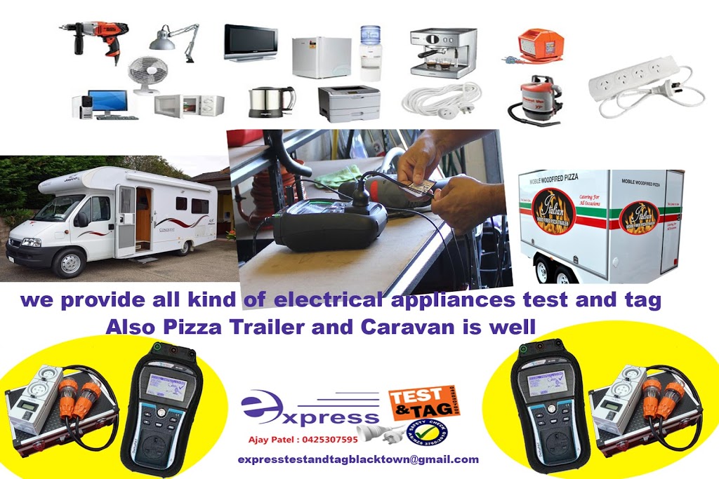 EXPRESS TEST AND TAG BLACKTOWN | electrician | 31 Bowden St, Harris Park NSW 2150, Australia | 0425307595 OR +61 425 307 595
