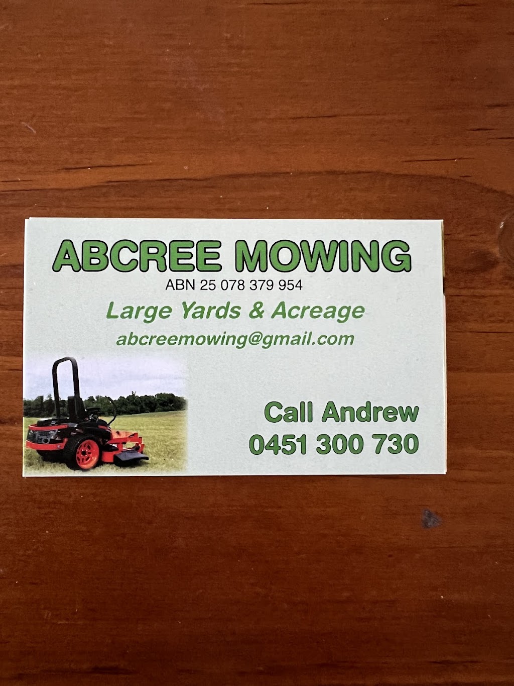 Abcree mowing | Fourth Ave, Austral NSW 2179, Australia | Phone: 0451 300 730