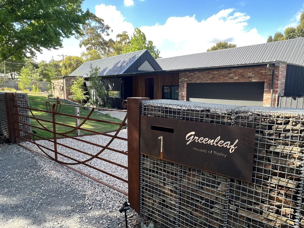 Houses of Ripley - Greenleaf | lodging | 1 Burrall St, Daylesford VIC 3460, Australia | 0435765951 OR +61 435 765 951