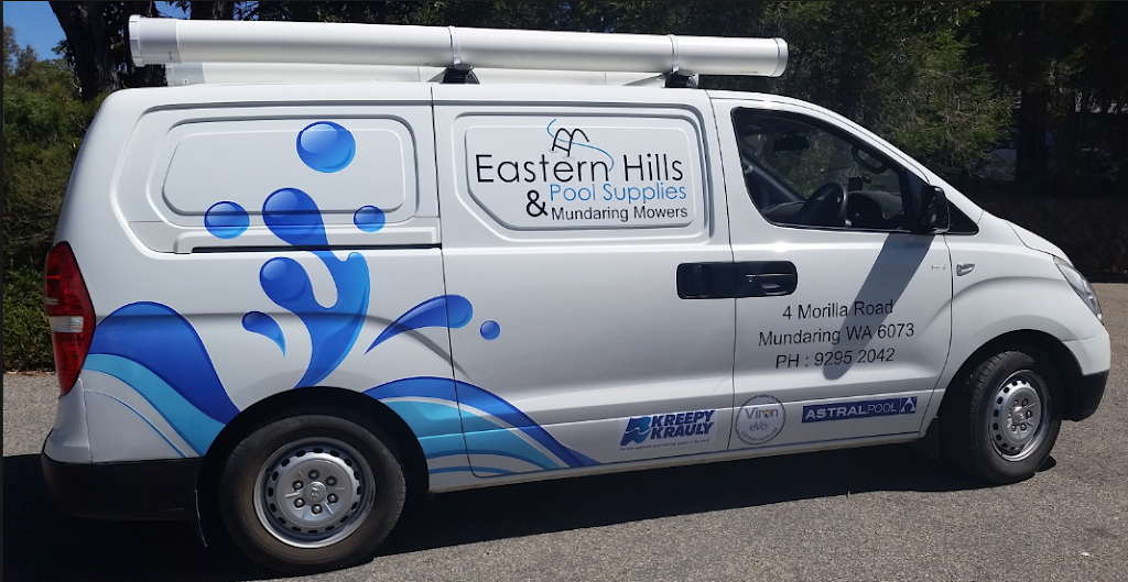 Eastern Hills Pools & Mowers | store | 7545 Great Eastern Highway Corner, Chipper St, Mundaring WA 6073, Australia | 0892952042 OR +61 8 9295 2042