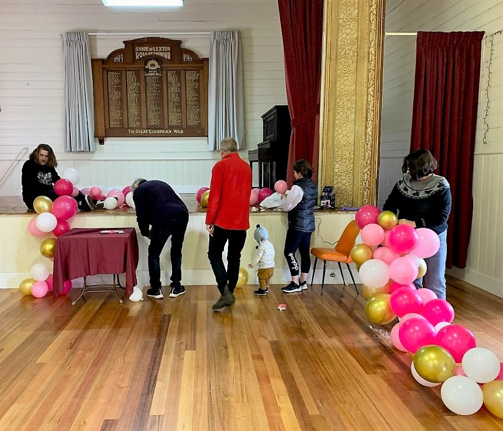 Lexton Public Hall | 19 Lexton-Ararat Rd, Lexton VIC 3352, Australia | Phone: 0416 484 090