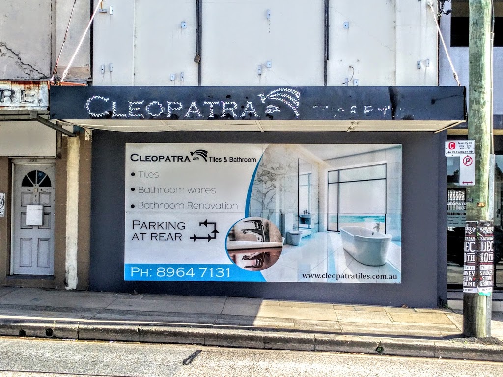 Cleopatra Tiles & Bathroom | 333 Canterbury Rd, Canterbury NSW 2193, Australia | Phone: (02) 8964 7131