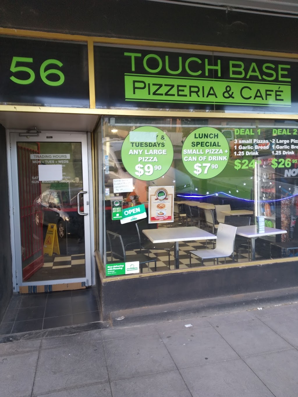 Touchbase Pizza | 56 Woods St, Laverton VIC 3028, Australia | Phone: (03) 9369 1021