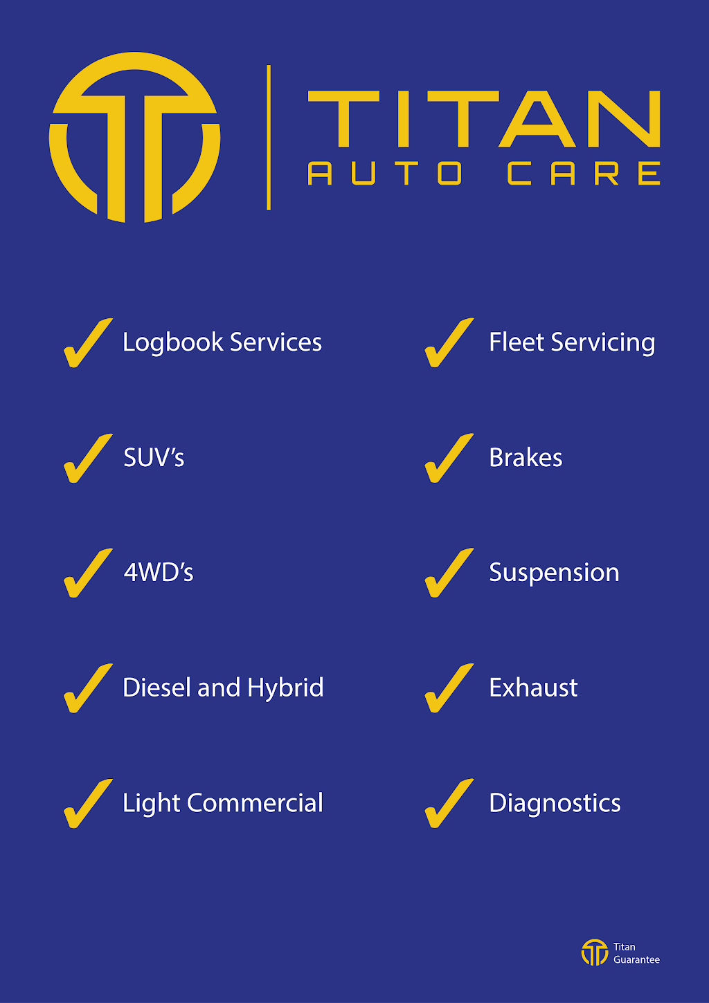Titan Auto Care | car repair | 4/8-10 Tullamarine Park Rd, Tullamarine VIC 3043, Australia | 0383547749 OR +61 3 8354 7749