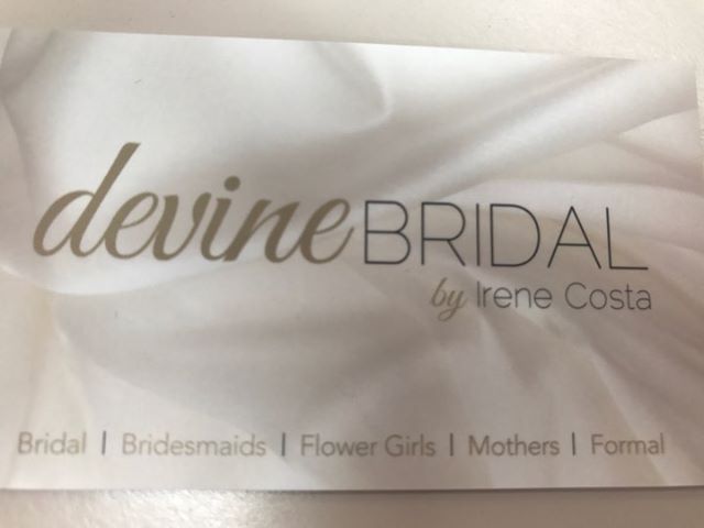 Devine Bridal | Level 1/22 Martyn St, Parramatta Park QLD 4870, Australia | Phone: (07) 4031 2425
