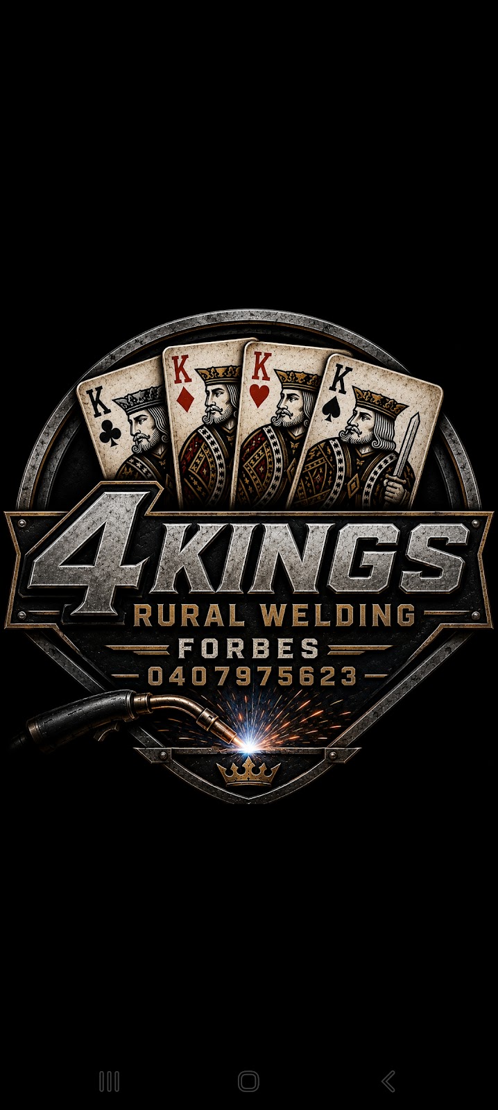 4 Kings Rural Welding | 3607 Lachlan Valley Way, Warroo NSW 2871, Australia | Phone: 0407 975 623