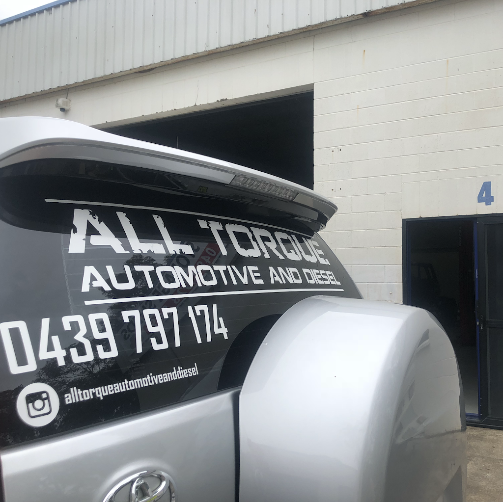 All Torque Automotive and Diesel | Unit 4/1 Trade St, Ormiston QLD 4160, Australia | Phone: 0439 797 174