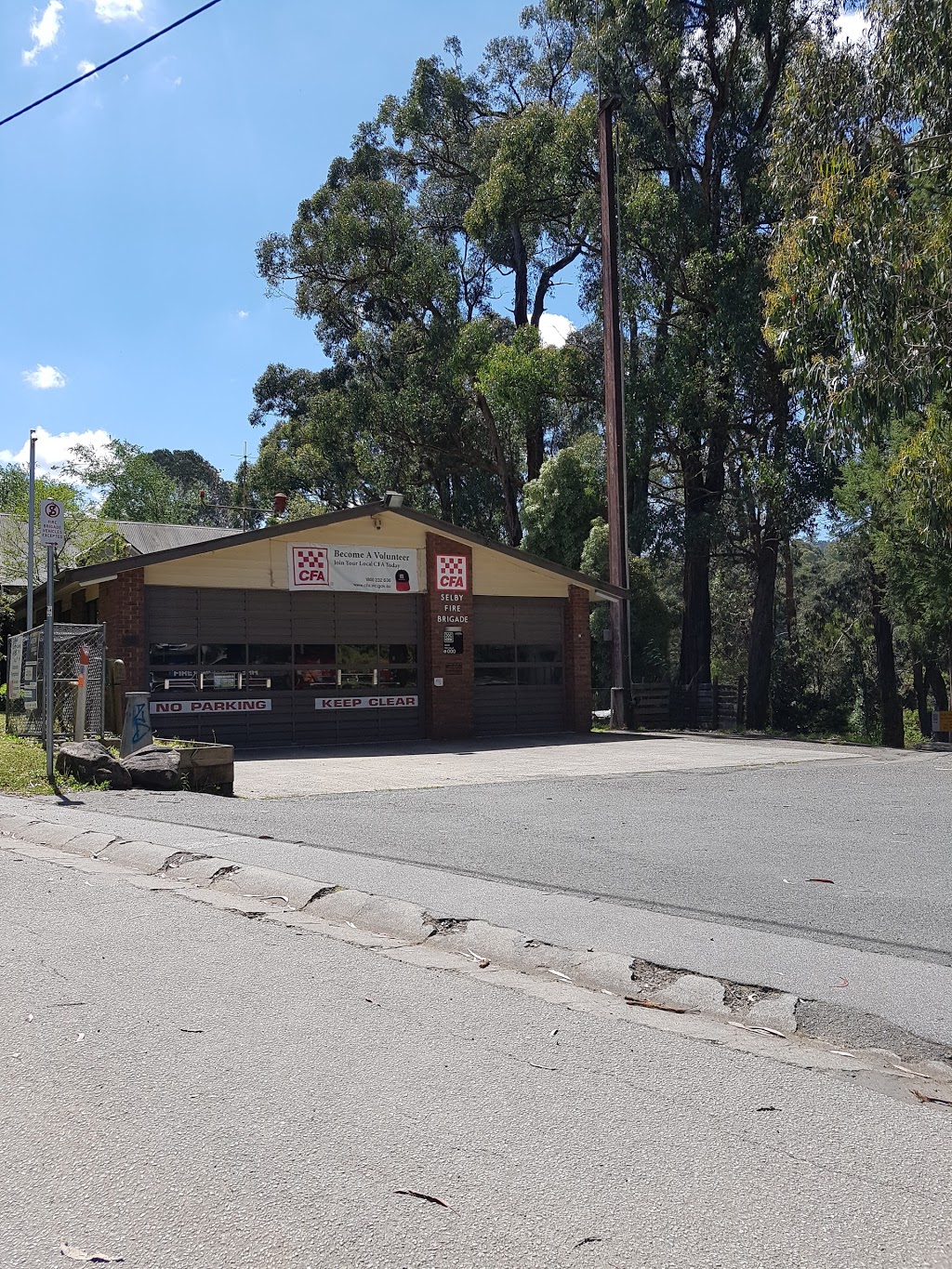 Selby CFA | fire station | Greenwell Rd, Selby VIC 3159, Australia