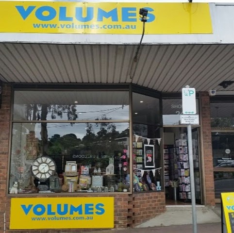 Volumes | book store | Shop 3/24 Chute St, Diamond Creek VIC 3089, Australia | 0394315000 OR +61 3 9431 5000