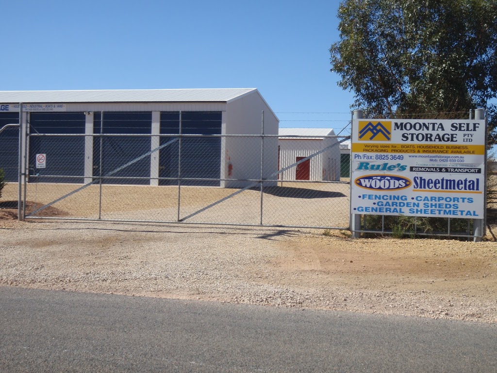 Moonta Self Storage | moving company | 18 Crutchett Rd, Moonta SA 5558, Australia | 0428253649 OR +61 428 253 649