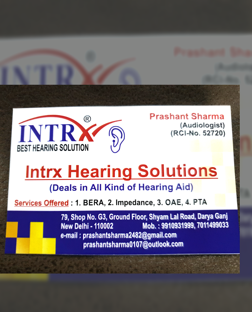 Intrx hearing solutions | health | Plot no 79, shop no G3, ground floor, Shyam lal road daryaganj, new Delhi 110002, Woodburn NSW 2538, Australia