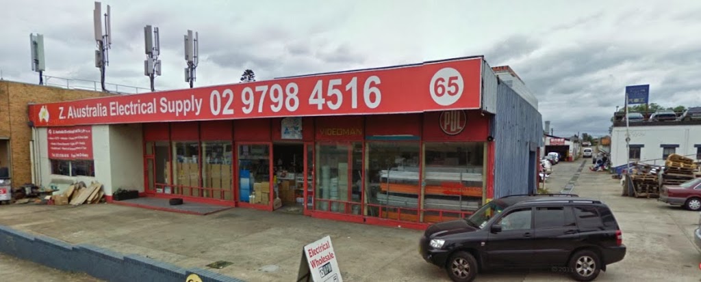 Z. Australia Electrical Supply | 65 Parramatta Rd, Five Dock NSW 2046, Australia | Phone: (02) 9798 4516