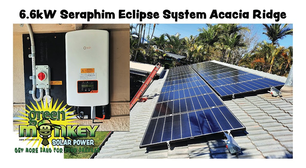 Green Monkey Solar & Battery Power | 6 Foundation St, Collingwood Park QLD 4301, Australia | Phone: 0468 642 419