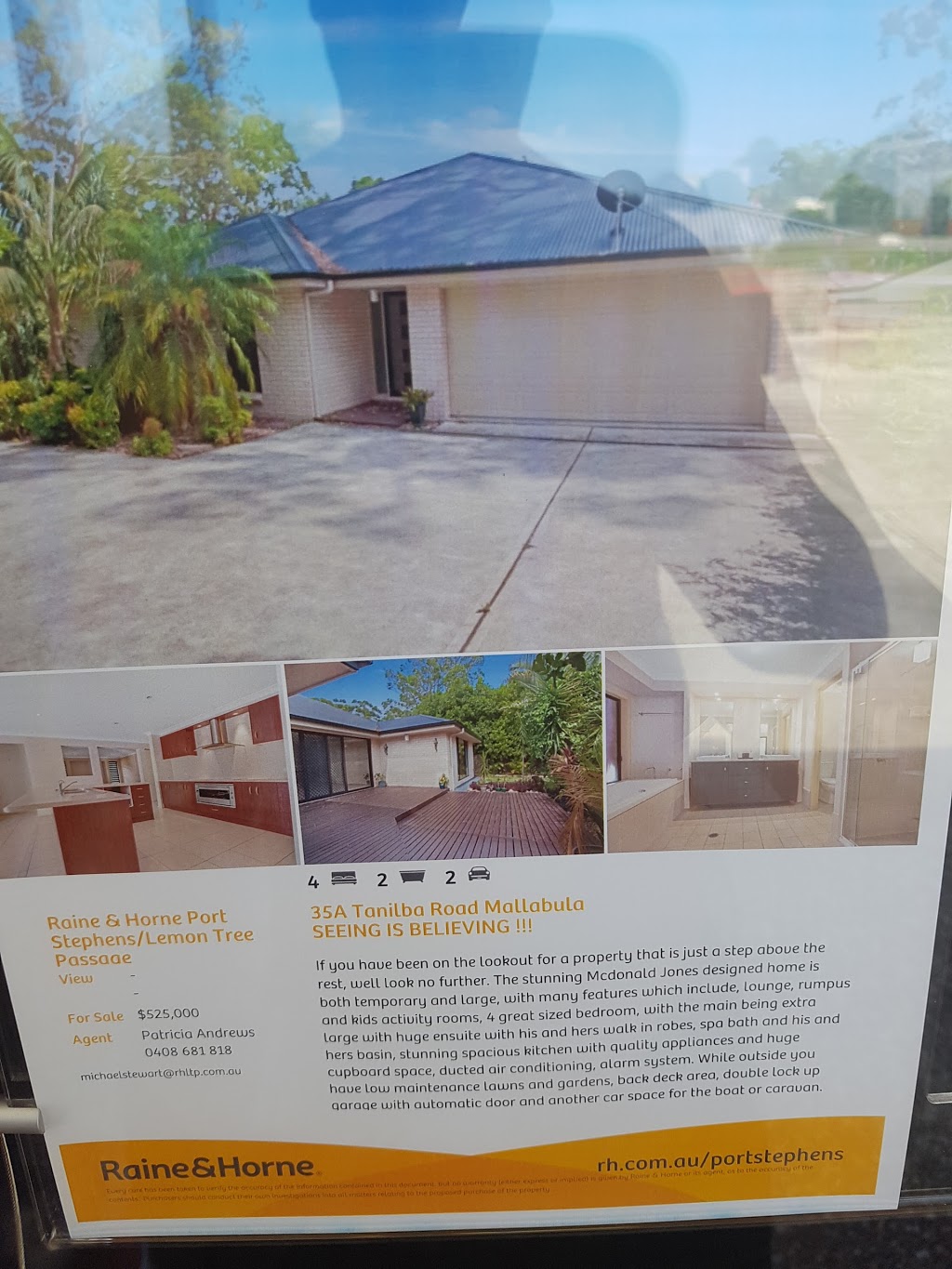 Raine & Horne Port Stephens/Lemon Tree Passage | real estate agency | 1/77 President Wilson Walk, Tanilba Bay NSW 2319, Australia | 0249824519 OR +61 2 4982 4519