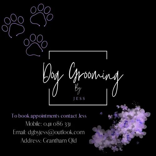 Dog Grooming by Jess | 410 Sandy Creek Rd, Grantham QLD 4347, Australia | Phone: 0411 086 331