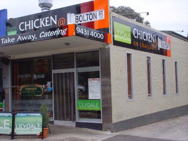 Chicken On Charcoal | meal takeaway | 118 Bolton St, Eltham VIC 3095, Australia | 0394314000 OR +61 3 9431 4000