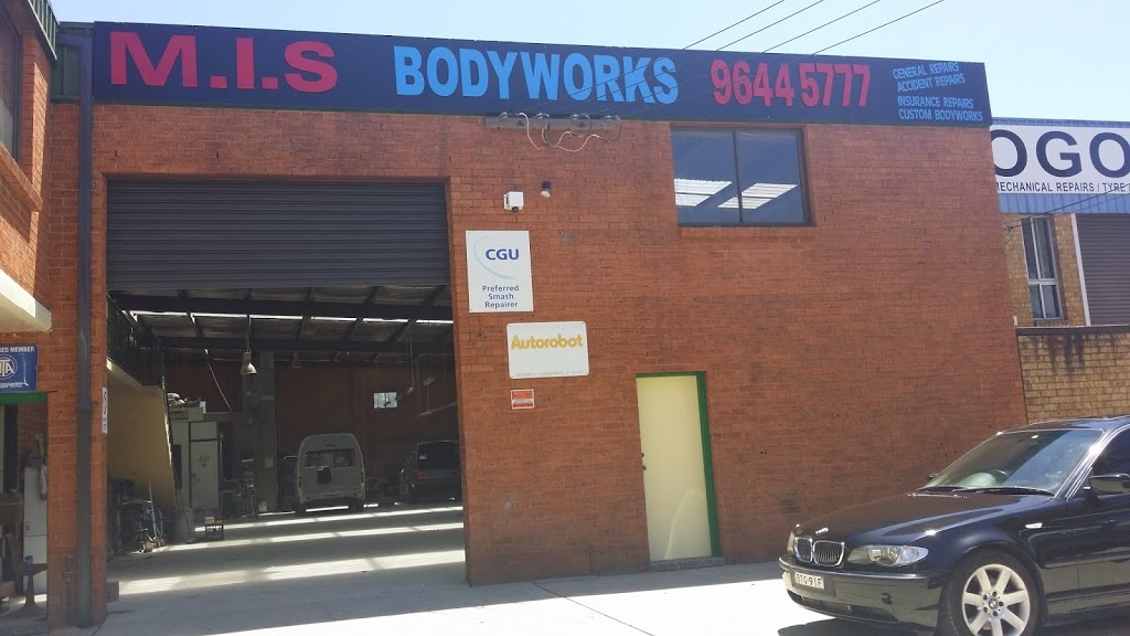 M.I.S Bodyworks | car repair | 24 Carlingford St, Regents Park NSW 2143, Australia | 0296445777 OR +61 2 9644 5777