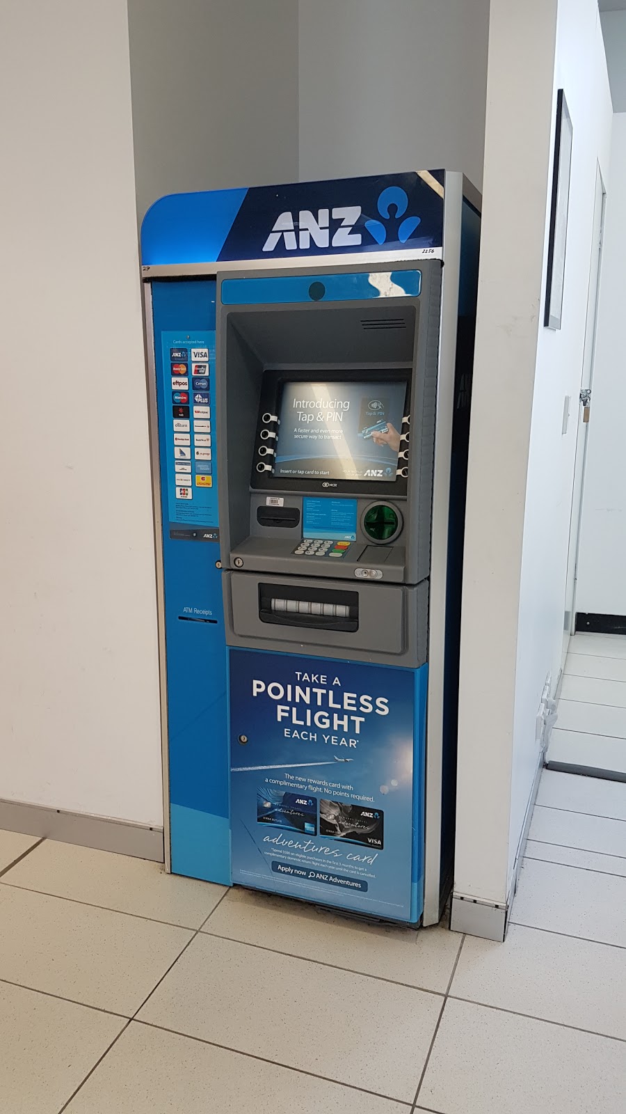ANZ ATM Sydney Airport | atm | Ground Floor Qantas Domestic Terminal, Shiers Ave, Mascot NSW 2020, Australia | 131314 OR +61 131314