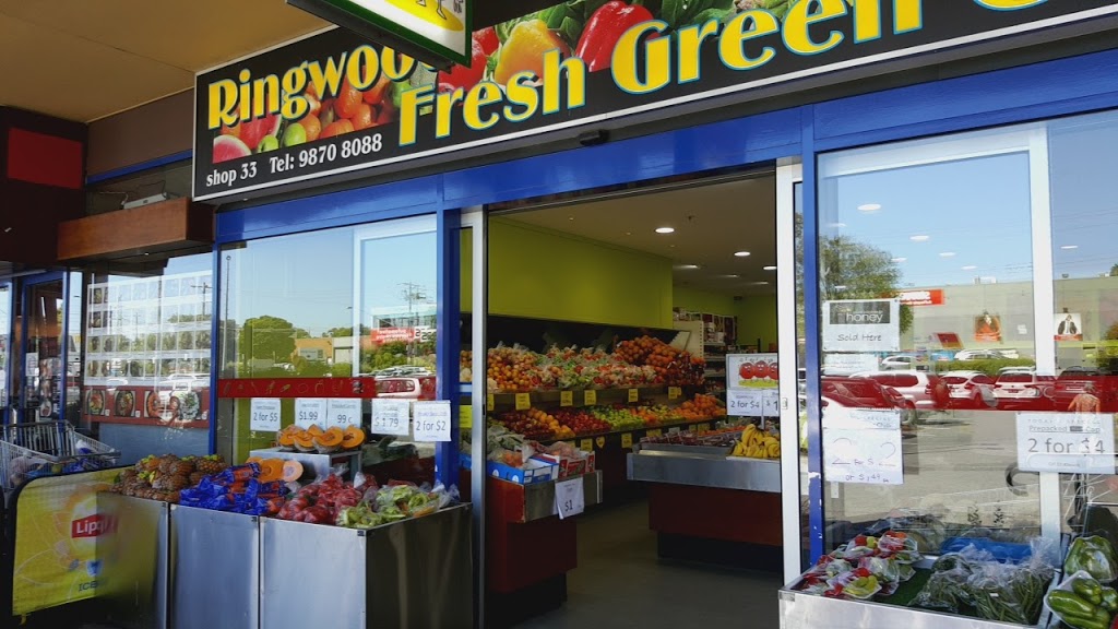 Ringwood Fresh Green Grocer | store | Ringwood Square Shopping Centre Shop 33, New St, Ringwood VIC 3134, Australia | 0398708088 OR +61 3 9870 8088