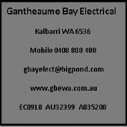 Gantheaume Bay Electrical | electrician | 38 Gantheaume Cres, Kalbarri WA 6536, Australia | 0408808408 OR +61 408 808 408