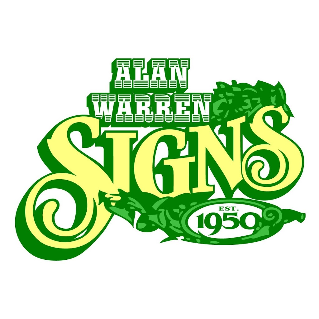 Alan Warren Signs | 1 Kingston St, Moolap VIC 3221, Australia | Phone: 0409 955 348