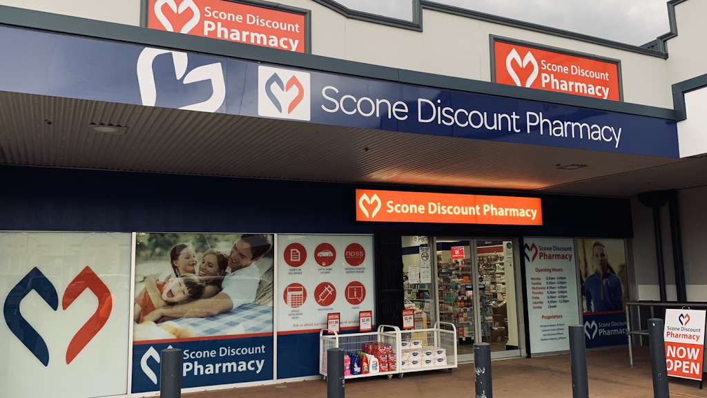 Scone Discount Pharmacy | pharmacy | Scone Village Shopping Centre, 209 Kelly St, Scone NSW 2337, Australia | 0265453604 OR +61 2 6545 3604