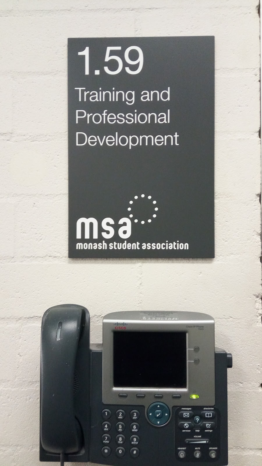 MSA Training & Professional Development | Room 159, Level 1, Campus Centre 21, Monash University Clayton Campus, Chancellors Walk, Clayton VIC 3800, Australia | Phone: (03) 9905 3180
